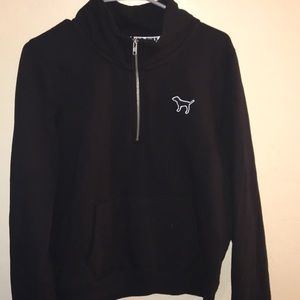 Victoria’s Secret pink black hoodie